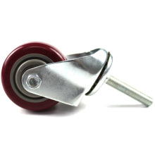 3 inch medium duty  screw  movable casters